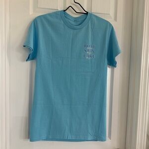 Simply Southern Sky Blue 'Boat Sun Lake' Graphic Tee